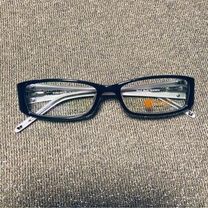 Stylish Black Rectangular Glasses